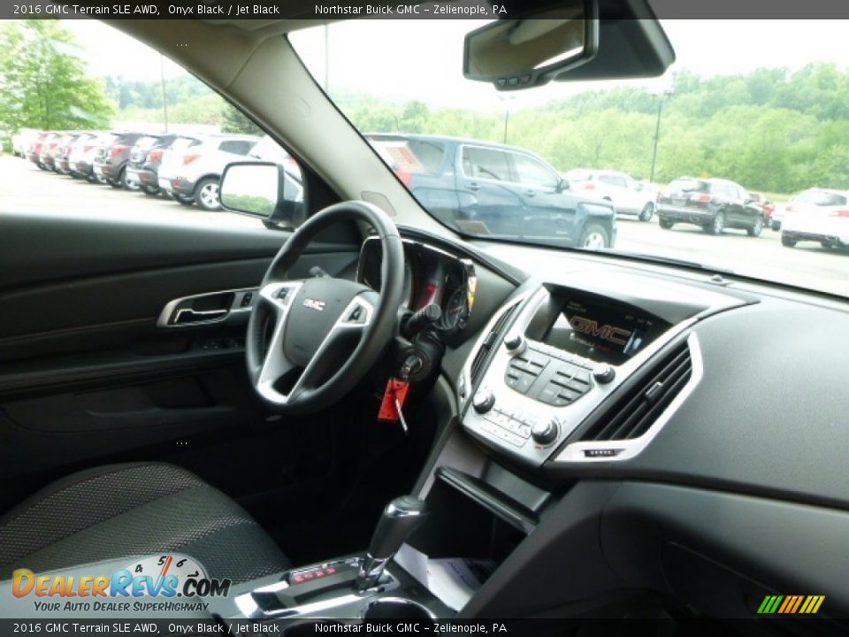 2016 GMC Terrain SLE AWD Onyx Black / Jet Black Photo #8