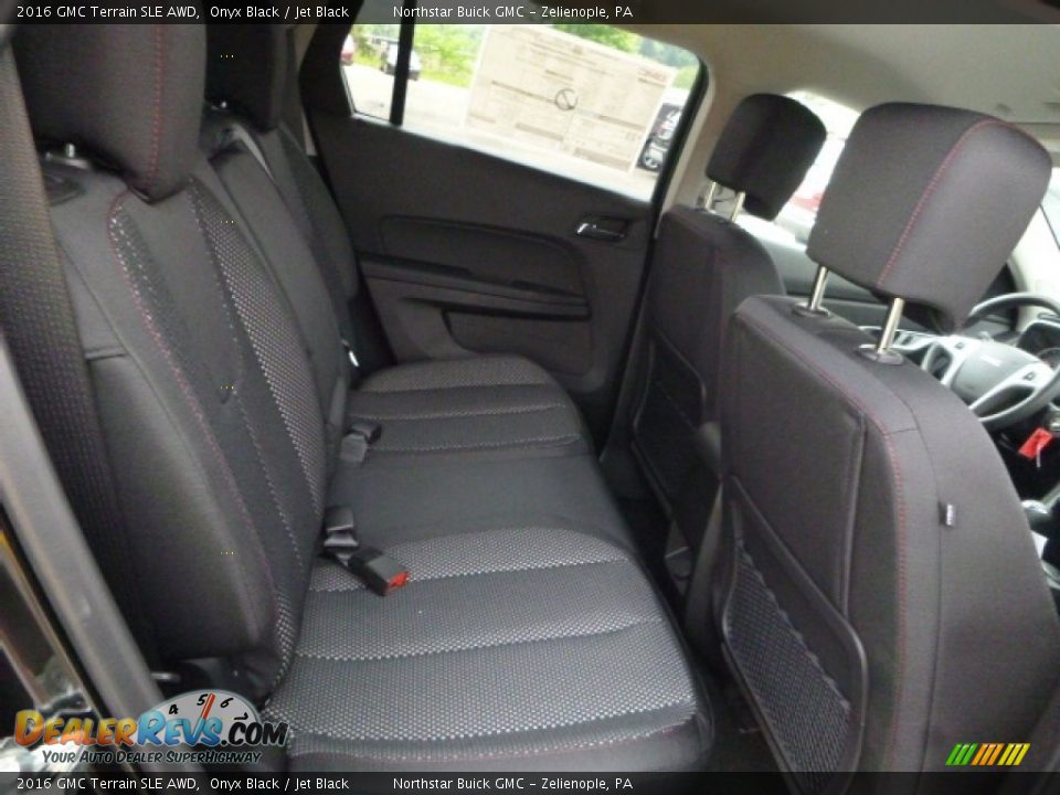 2016 GMC Terrain SLE AWD Onyx Black / Jet Black Photo #9