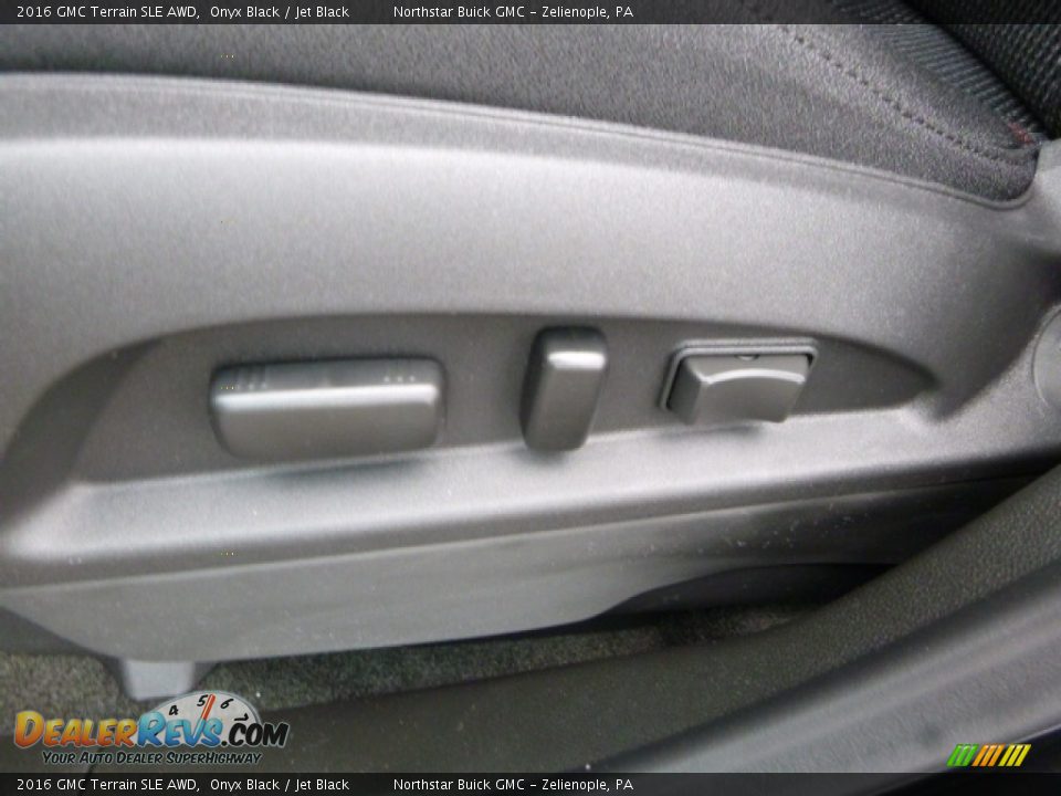 2016 GMC Terrain SLE AWD Onyx Black / Jet Black Photo #14