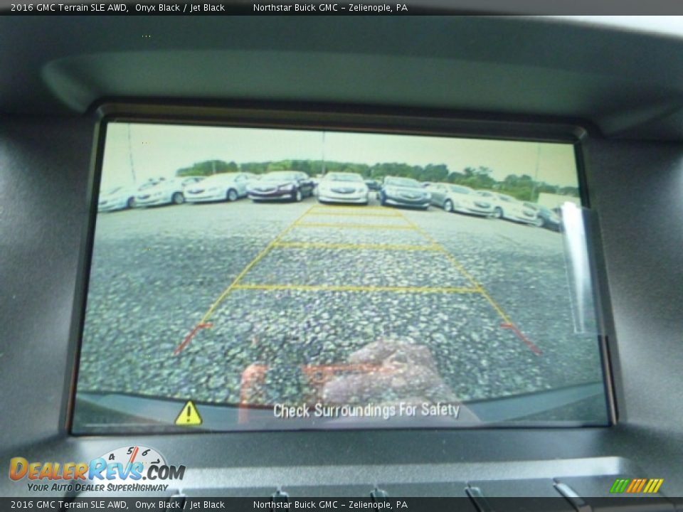 2016 GMC Terrain SLE AWD Onyx Black / Jet Black Photo #18