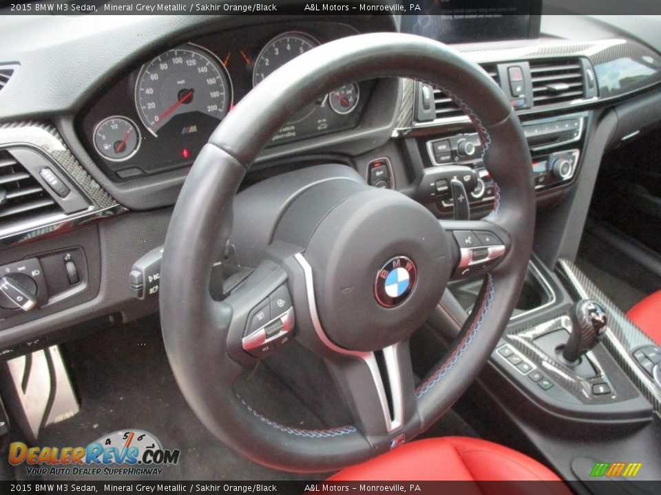 2015 BMW M3 Sedan Steering Wheel Photo #14