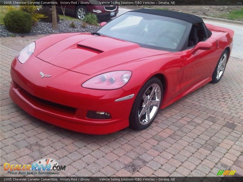 2005 Chevrolet Corvette Convertible Victory Red / Ebony Photo #1