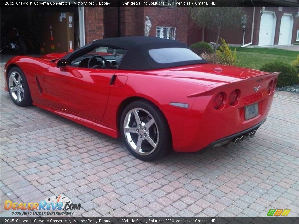 2005 Chevrolet Corvette Convertible Victory Red / Ebony Photo #3