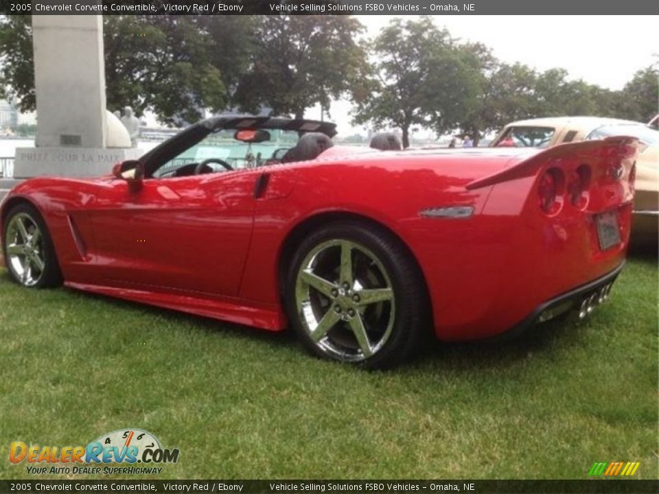 2005 Chevrolet Corvette Convertible Victory Red / Ebony Photo #4