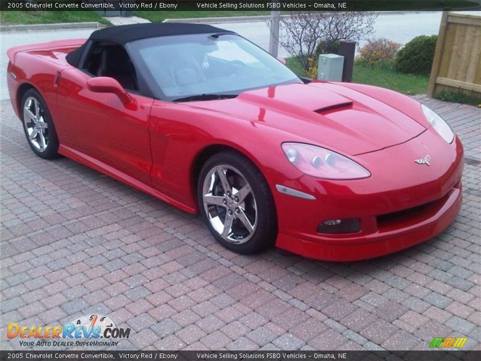 2005 Chevrolet Corvette Convertible Victory Red / Ebony Photo #5