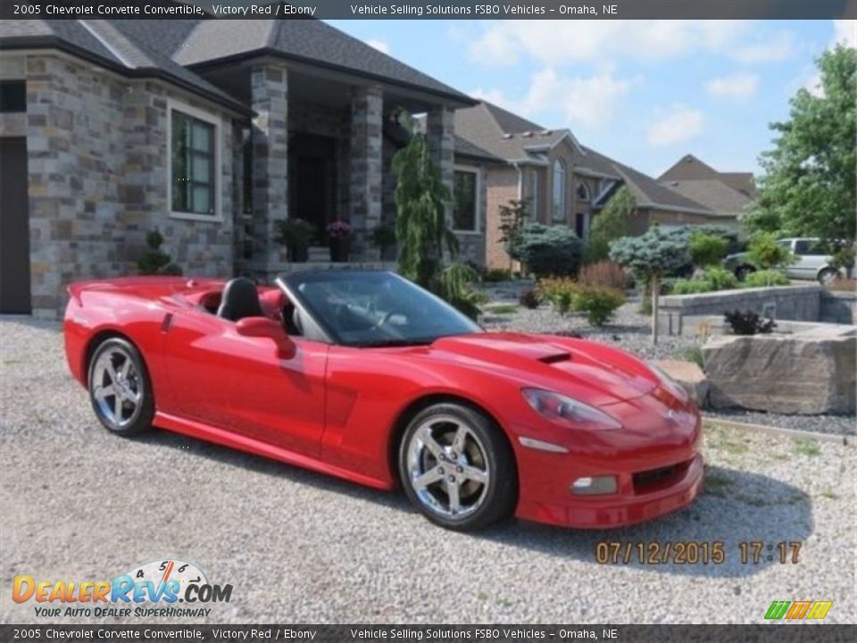 2005 Chevrolet Corvette Convertible Victory Red / Ebony Photo #6