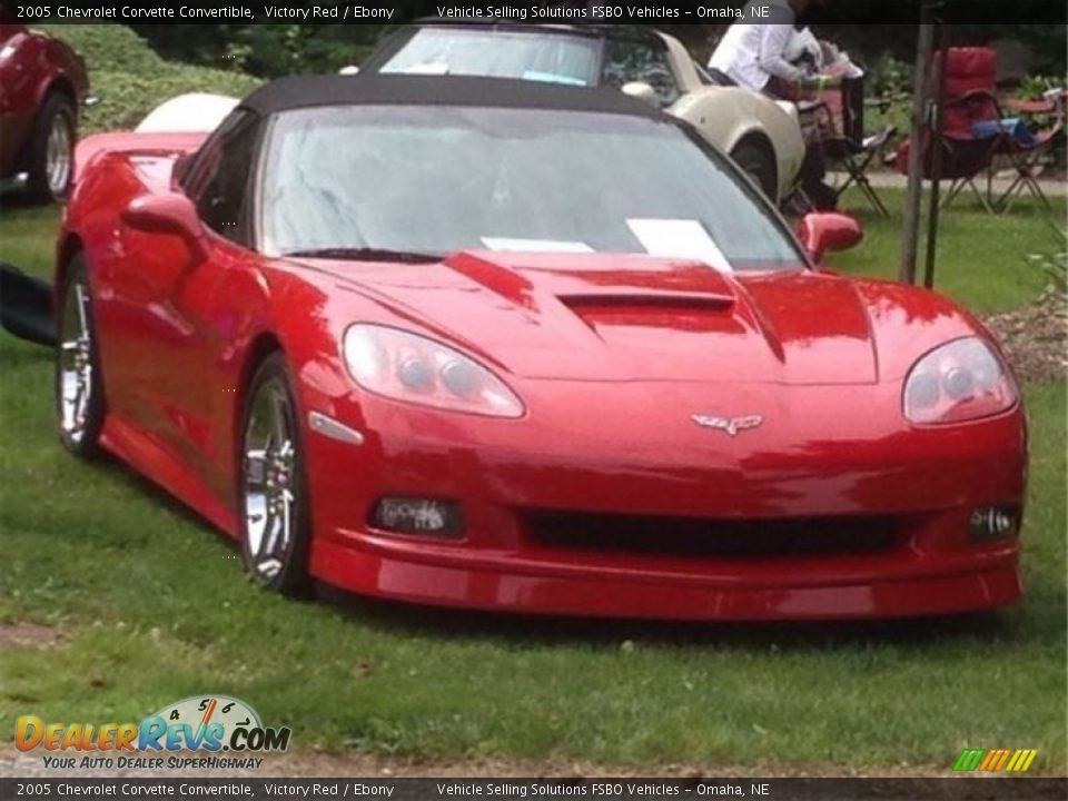 2005 Chevrolet Corvette Convertible Victory Red / Ebony Photo #7