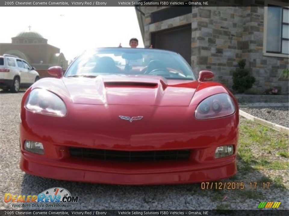 2005 Chevrolet Corvette Convertible Victory Red / Ebony Photo #8