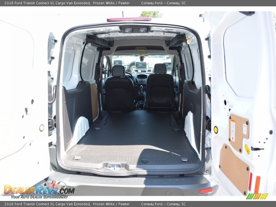 2016 Ford Transit Connect XL Cargo Van Extended Frozen White / Pewter Photo #9
