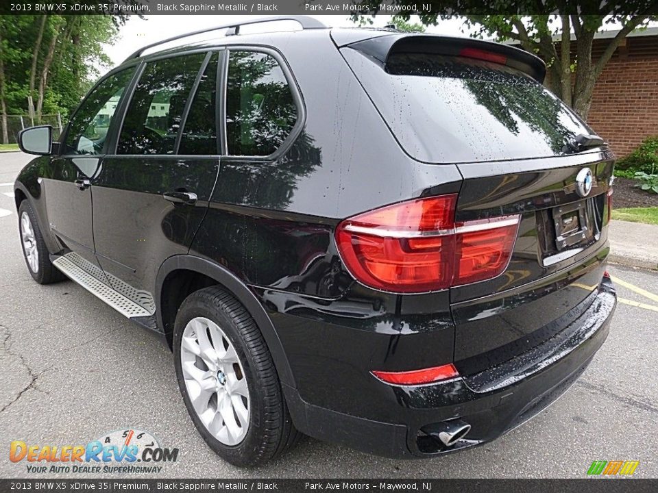 2013 BMW X5 xDrive 35i Premium Black Sapphire Metallic / Black Photo #3