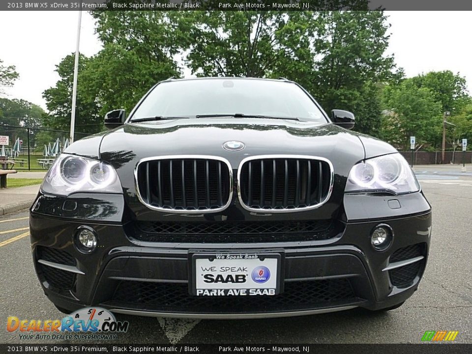 2013 BMW X5 xDrive 35i Premium Black Sapphire Metallic / Black Photo #8