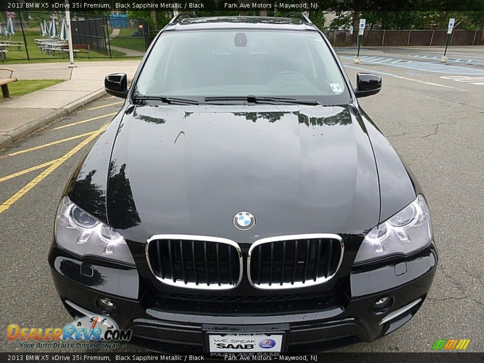 2013 BMW X5 xDrive 35i Premium Black Sapphire Metallic / Black Photo #9