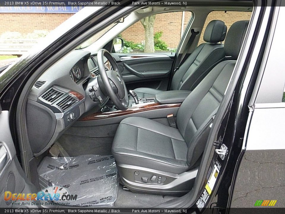 2013 BMW X5 xDrive 35i Premium Black Sapphire Metallic / Black Photo #12