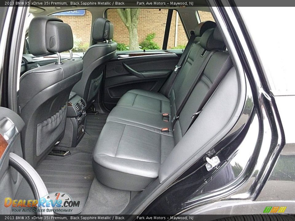 2013 BMW X5 xDrive 35i Premium Black Sapphire Metallic / Black Photo #16