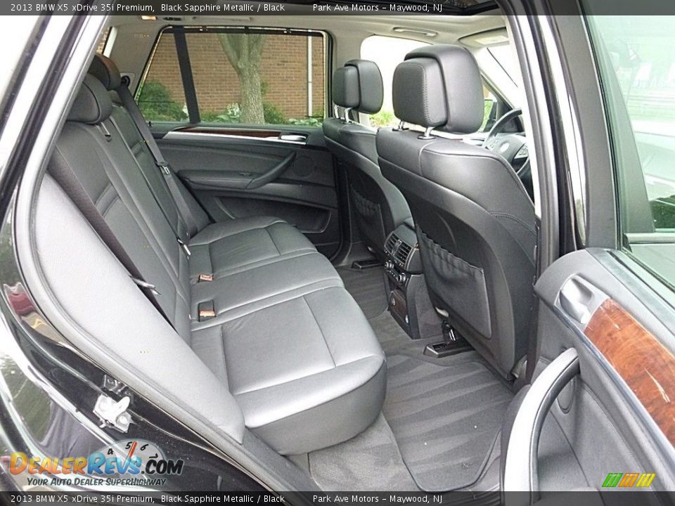 2013 BMW X5 xDrive 35i Premium Black Sapphire Metallic / Black Photo #23