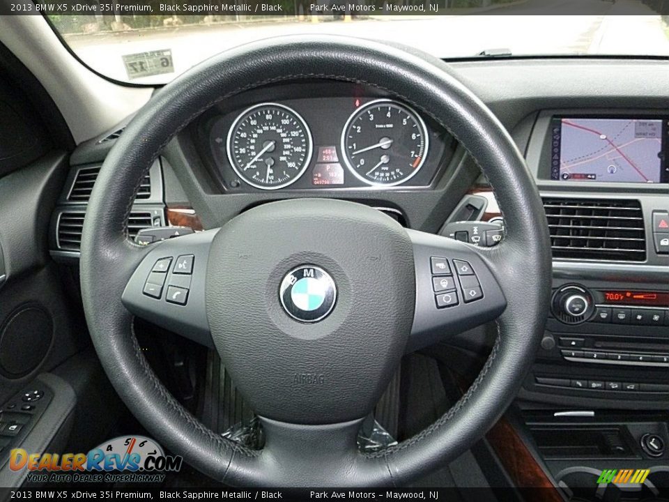 2013 BMW X5 xDrive 35i Premium Black Sapphire Metallic / Black Photo #28