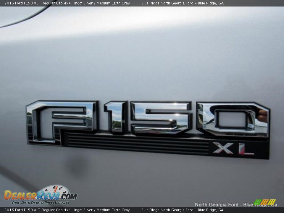 2016 Ford F150 XLT Regular Cab 4x4 Ingot Silver / Medium Earth Gray Photo #31