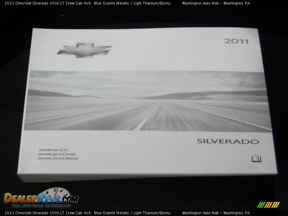 2011 Chevrolet Silverado 1500 LT Crew Cab 4x4 Blue Granite Metallic / Light Titanium/Ebony Photo #22