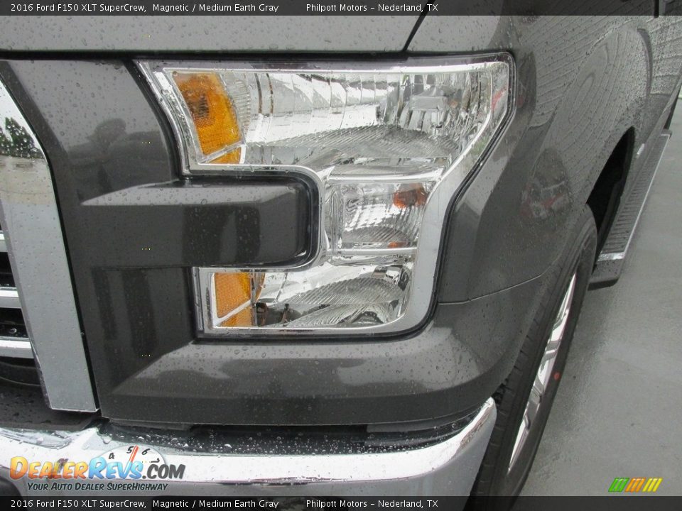2016 Ford F150 XLT SuperCrew Magnetic / Medium Earth Gray Photo #9