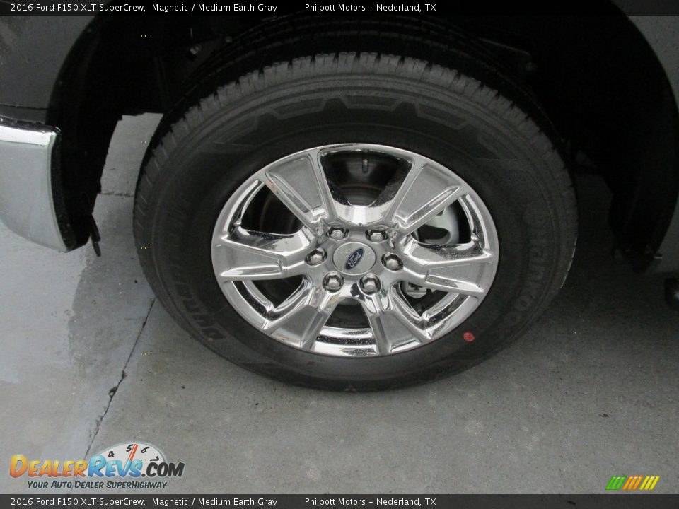 2016 Ford F150 XLT SuperCrew Magnetic / Medium Earth Gray Photo #11