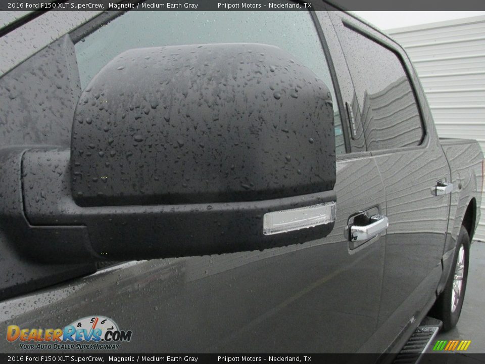 2016 Ford F150 XLT SuperCrew Magnetic / Medium Earth Gray Photo #13