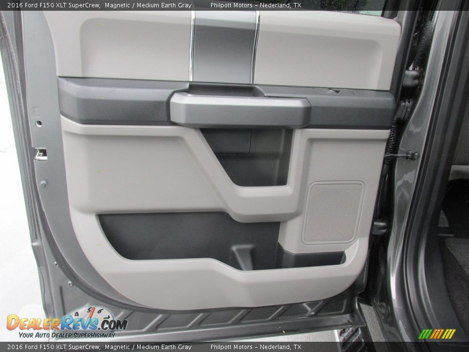 2016 Ford F150 XLT SuperCrew Magnetic / Medium Earth Gray Photo #18
