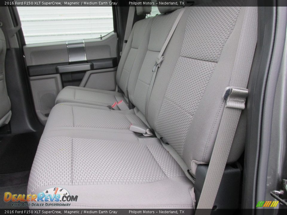 2016 Ford F150 XLT SuperCrew Magnetic / Medium Earth Gray Photo #19
