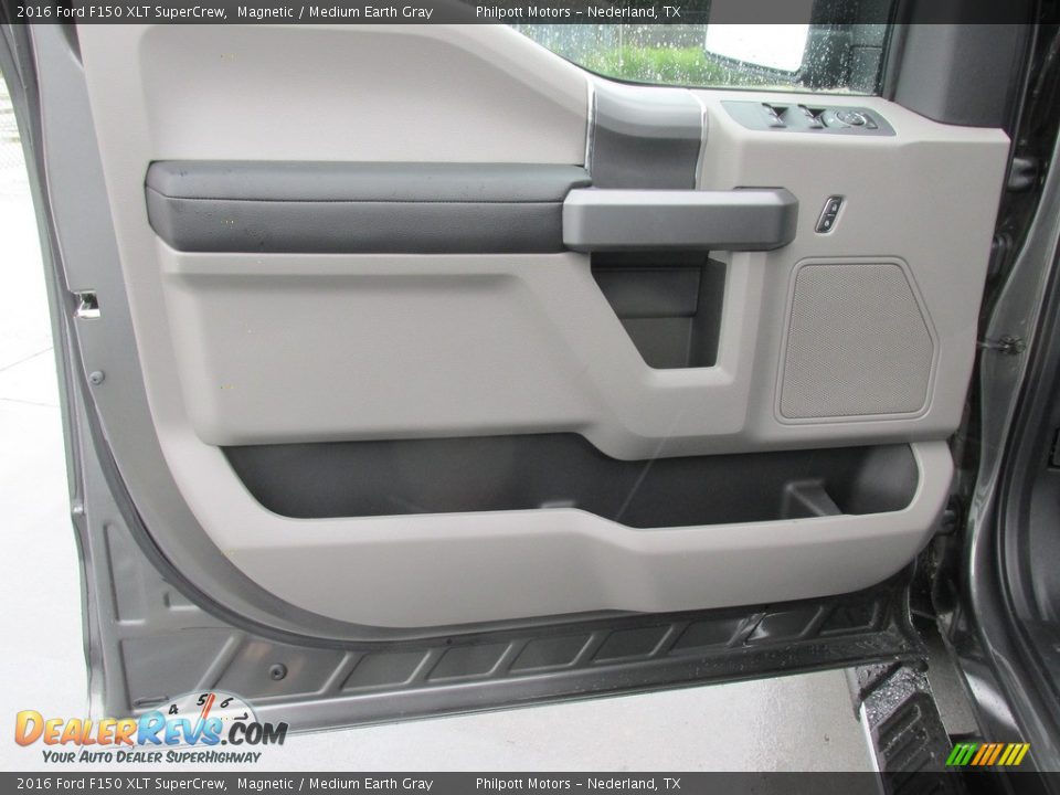 2016 Ford F150 XLT SuperCrew Magnetic / Medium Earth Gray Photo #20