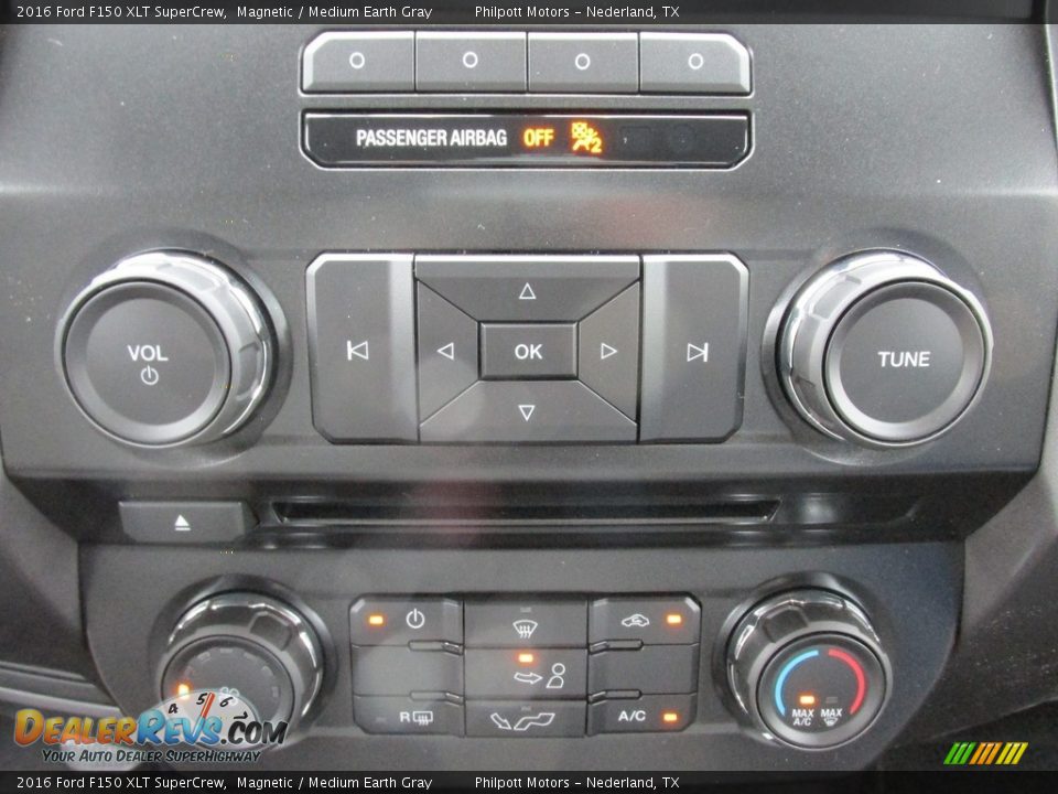 2016 Ford F150 XLT SuperCrew Magnetic / Medium Earth Gray Photo #27