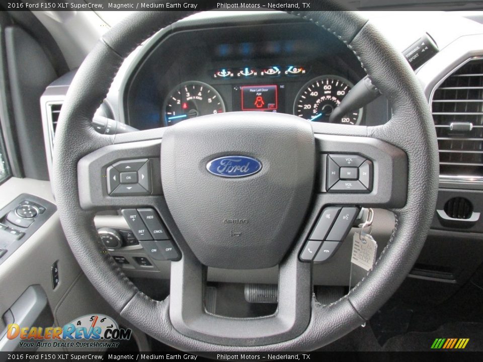 2016 Ford F150 XLT SuperCrew Magnetic / Medium Earth Gray Photo #29