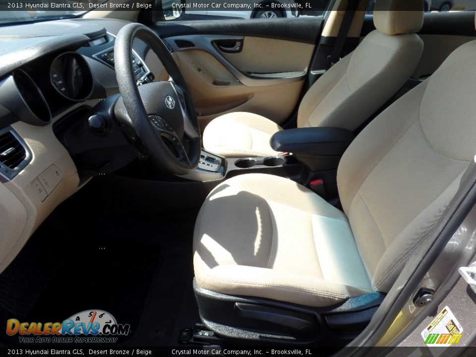 2013 Hyundai Elantra GLS Desert Bronze / Beige Photo #4