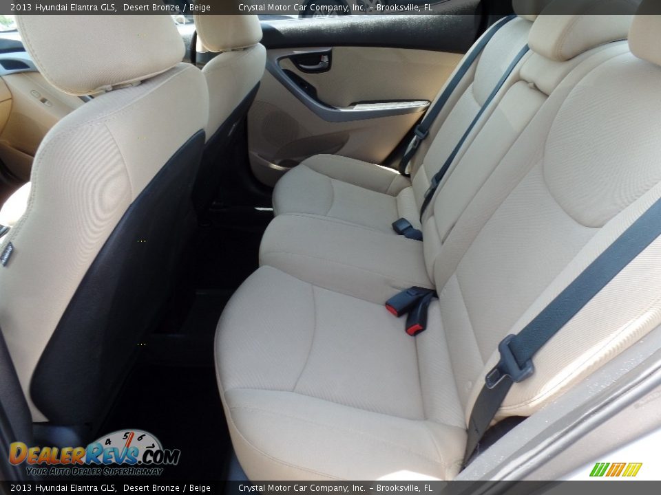 2013 Hyundai Elantra GLS Desert Bronze / Beige Photo #5