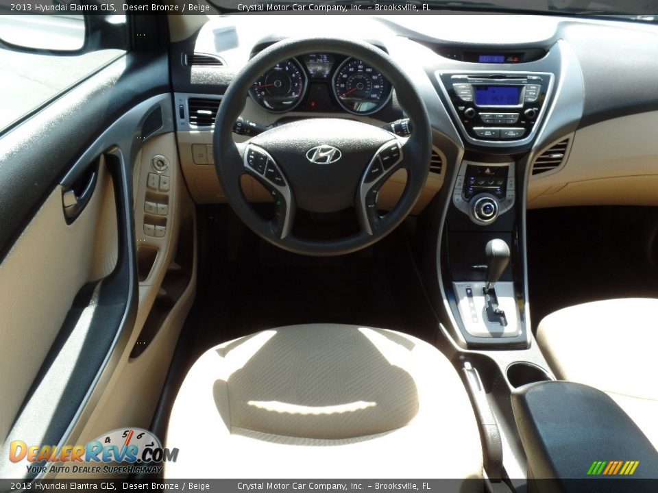 2013 Hyundai Elantra GLS Desert Bronze / Beige Photo #6