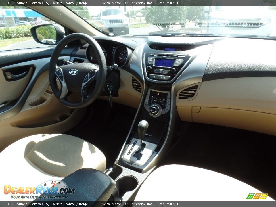 2013 Hyundai Elantra GLS Desert Bronze / Beige Photo #11