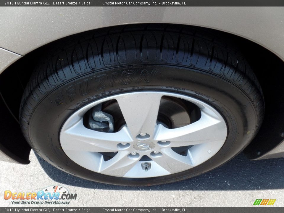 2013 Hyundai Elantra GLS Desert Bronze / Beige Photo #14