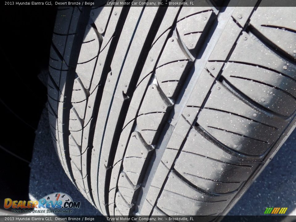 2013 Hyundai Elantra GLS Desert Bronze / Beige Photo #15