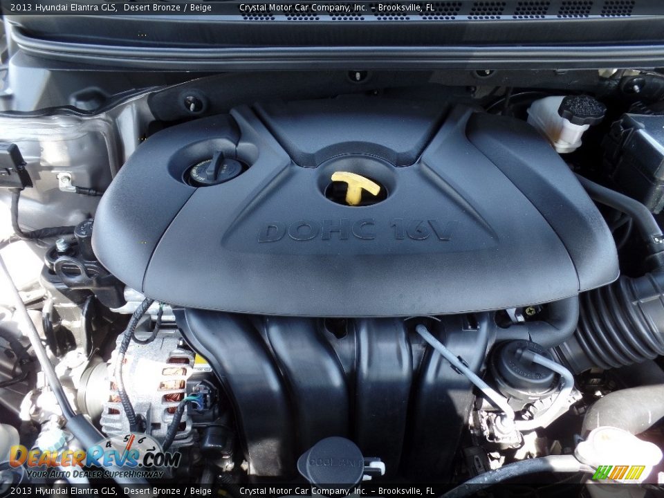 2013 Hyundai Elantra GLS Desert Bronze / Beige Photo #16