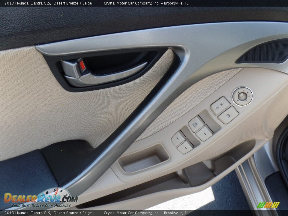 2013 Hyundai Elantra GLS Desert Bronze / Beige Photo #17