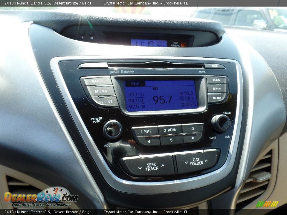 2013 Hyundai Elantra GLS Desert Bronze / Beige Photo #19