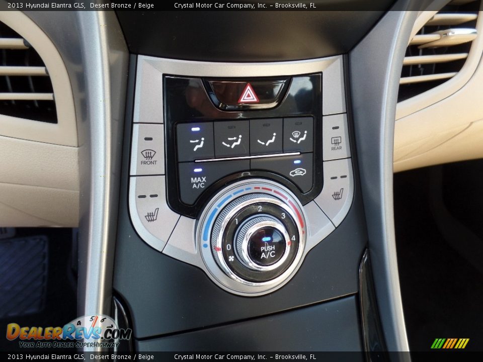 2013 Hyundai Elantra GLS Desert Bronze / Beige Photo #20