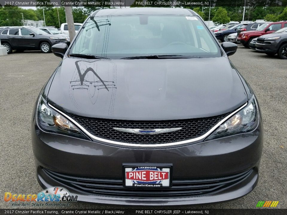 2017 Chrysler Pacifica Touring Granite Crystal Metallic / Black/Alloy Photo #2