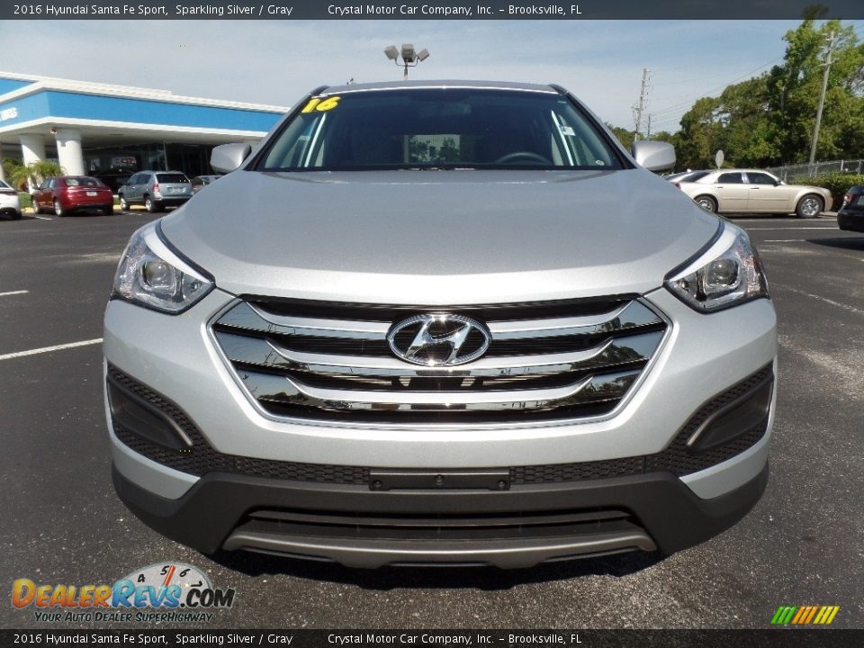2016 Hyundai Santa Fe Sport Sparkling Silver / Gray Photo #14