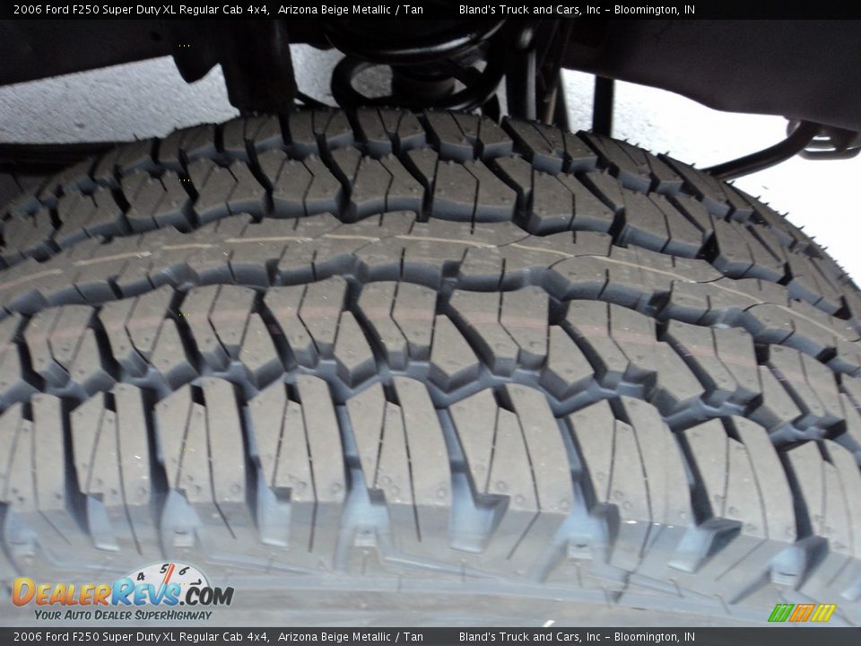 2006 Ford F250 Super Duty XL Regular Cab 4x4 Arizona Beige Metallic / Tan Photo #19