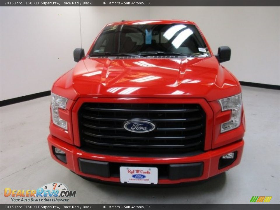 2016 Ford F150 XLT SuperCrew Race Red / Black Photo #2