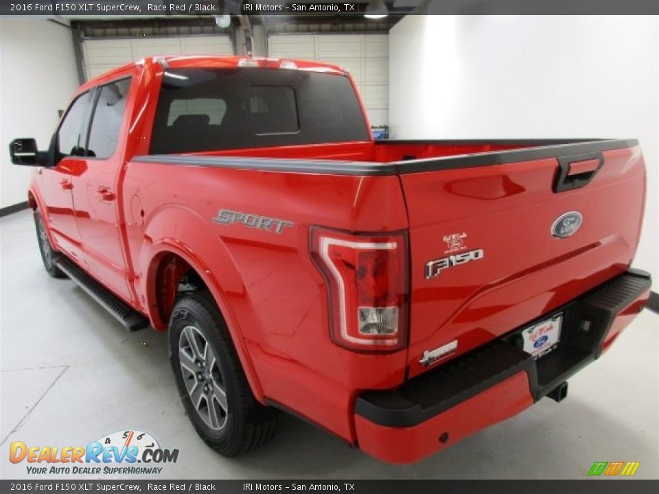 2016 Ford F150 XLT SuperCrew Race Red / Black Photo #5