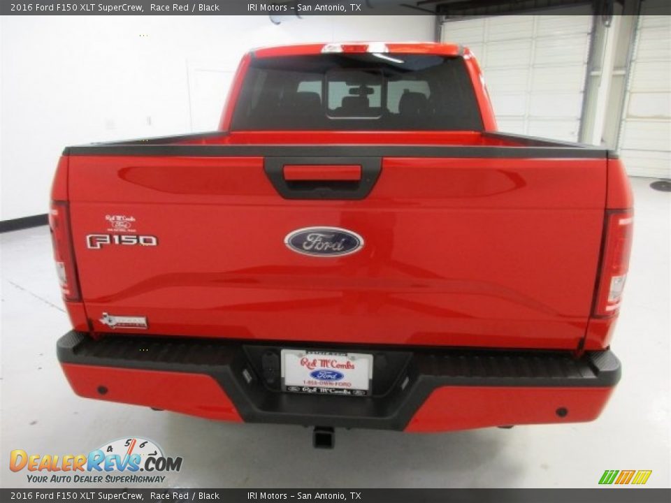 2016 Ford F150 XLT SuperCrew Race Red / Black Photo #6