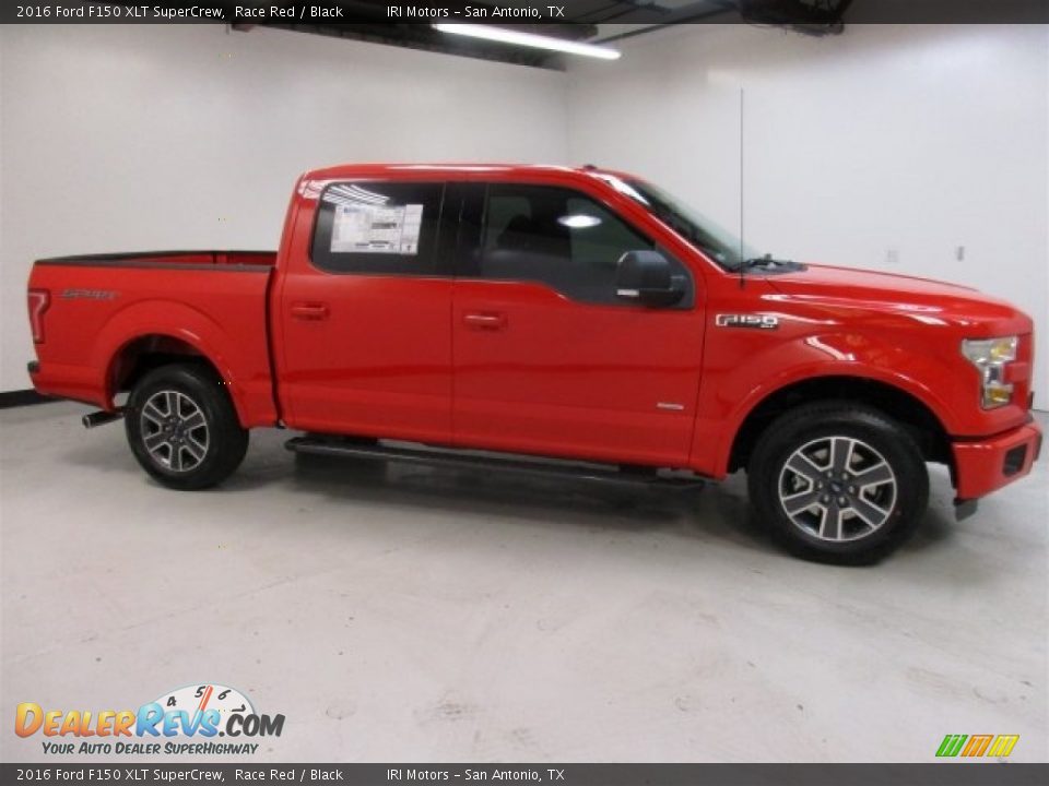 2016 Ford F150 XLT SuperCrew Race Red / Black Photo #8