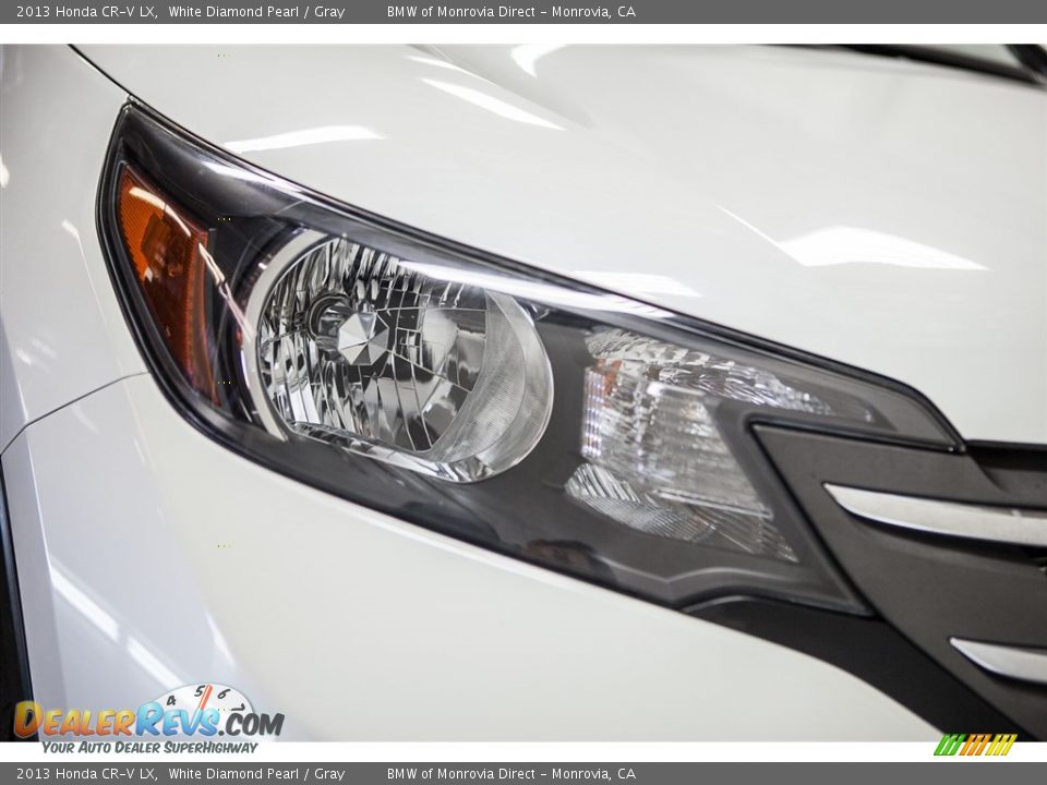 2013 Honda CR-V LX White Diamond Pearl / Gray Photo #26