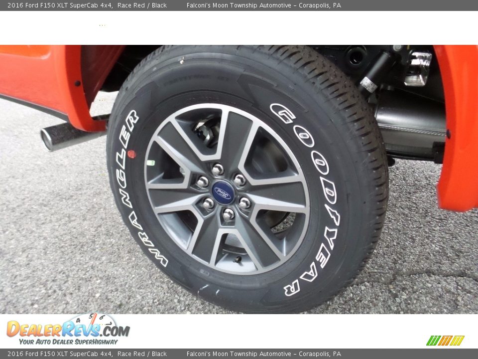 2016 Ford F150 XLT SuperCab 4x4 Race Red / Black Photo #4