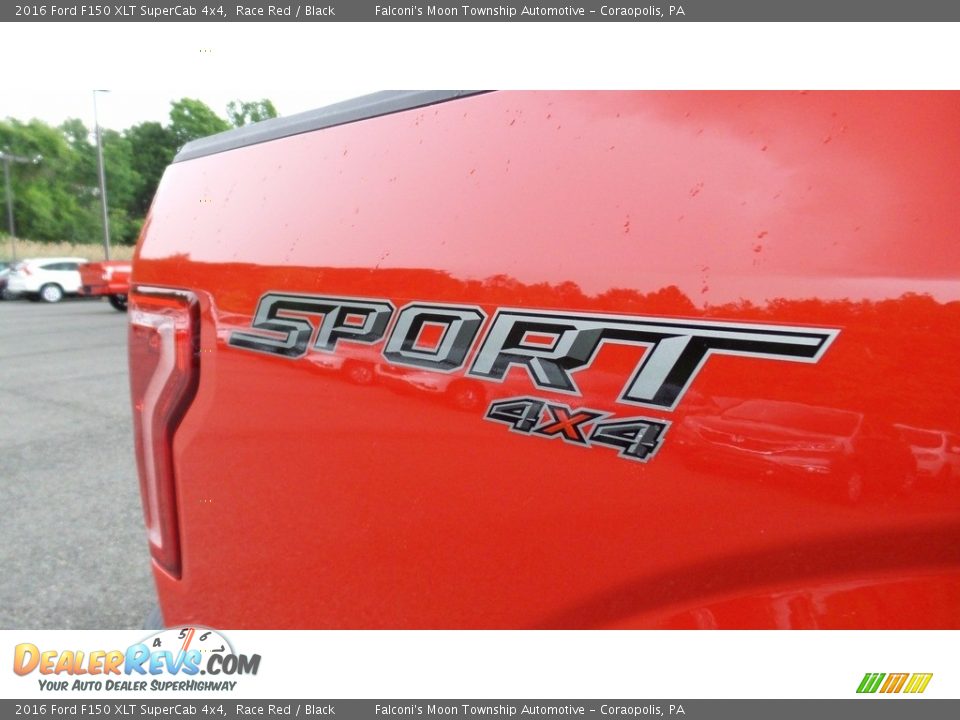 2016 Ford F150 XLT SuperCab 4x4 Race Red / Black Photo #5